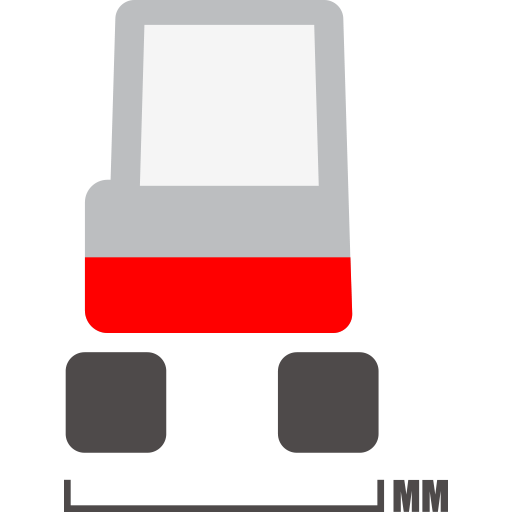 Laufwerksbreite